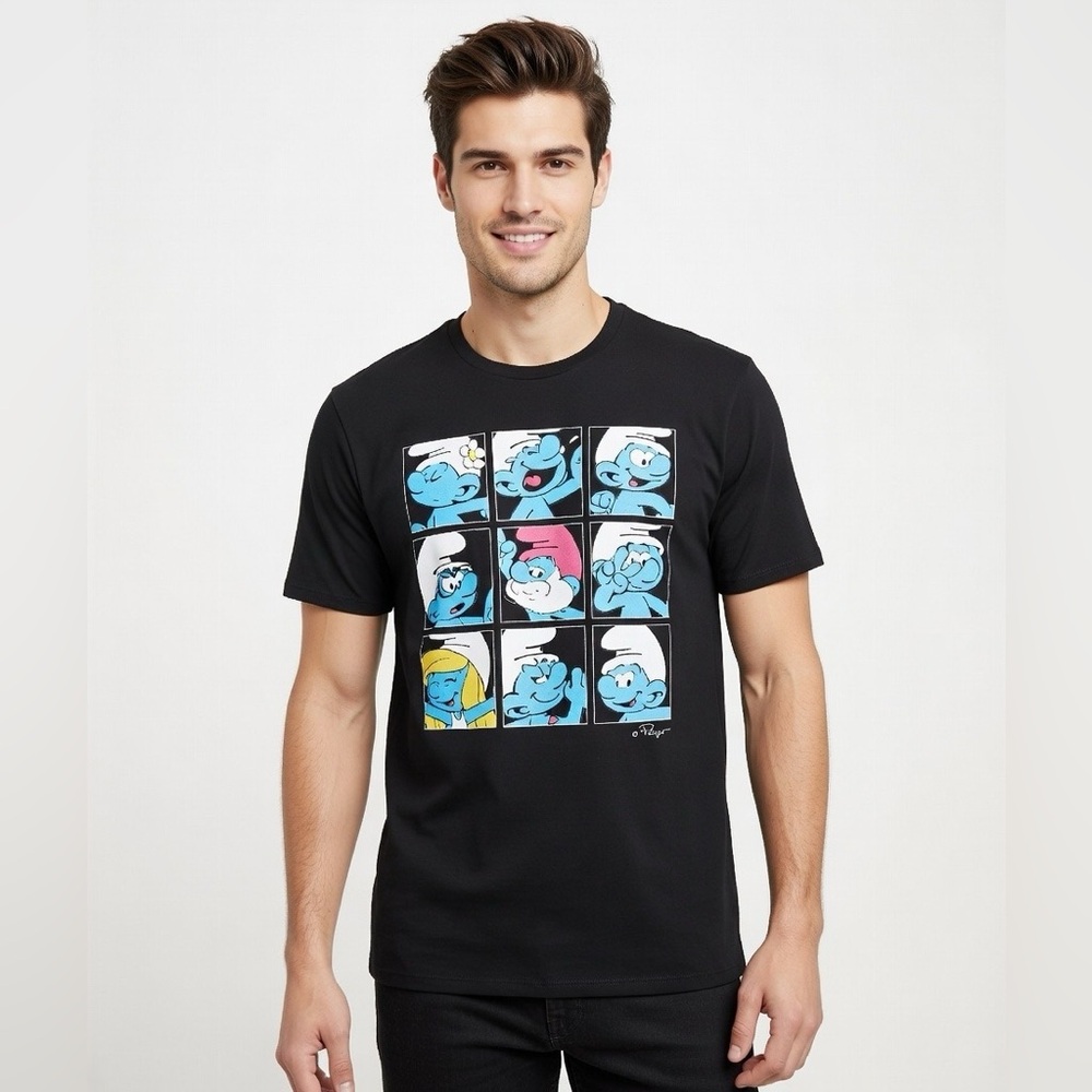 Smurfs Graphic Tee Shirt